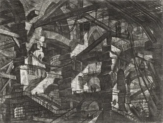 Carceri-serien, plate XIV